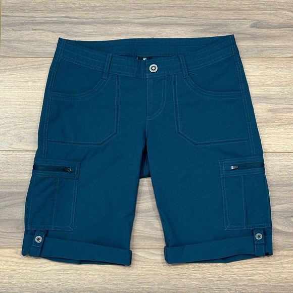 Kuhl Pants - Kuhl Horizn Shorts Roll Up in Blue Size 4